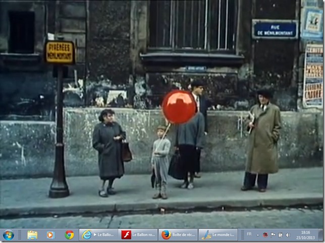 Film : Le ballon rouge